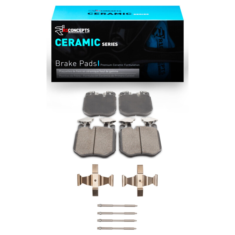 BMW 540I Brake Pads - Front - R1 Concepts - R1 Ceramic - `16-`25